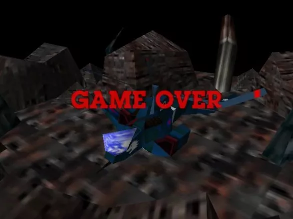 Chopper Attack Nintendo 64 Game over man, game over!