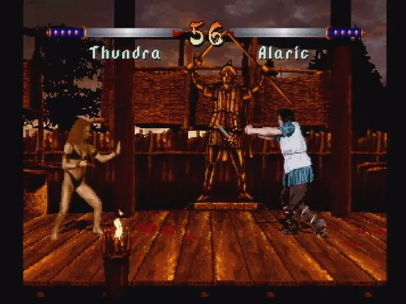 Kasumi Ninja Jaguar Thundra vs. Alaric