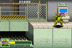 Teenage Mutant Ninja Turtles Game Boy Advance Each turtle has different levels.