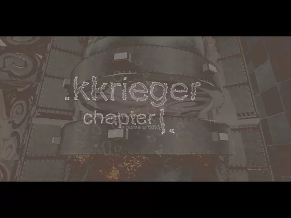 .kkrieger: Chapter 1 Windows Title screen