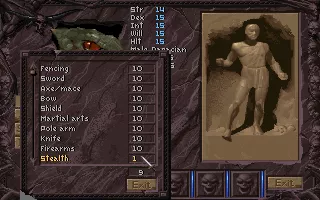 World of Aden: Thunderscape DOS I like to have middle-of-the-road characters, not min-maxers.
