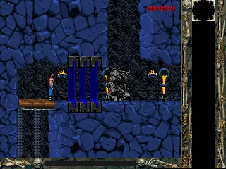 Blackthorne DOS These stone golems can actually only be destroyed while walking.
