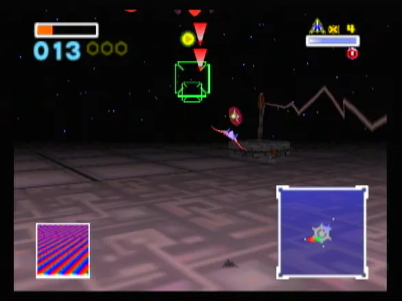 Star Fox 64 Wii ... as do the defending fighters.