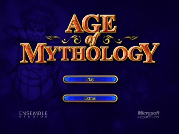 Age of Mythology (Collectors Edition) Windows Bonus DVD main menu