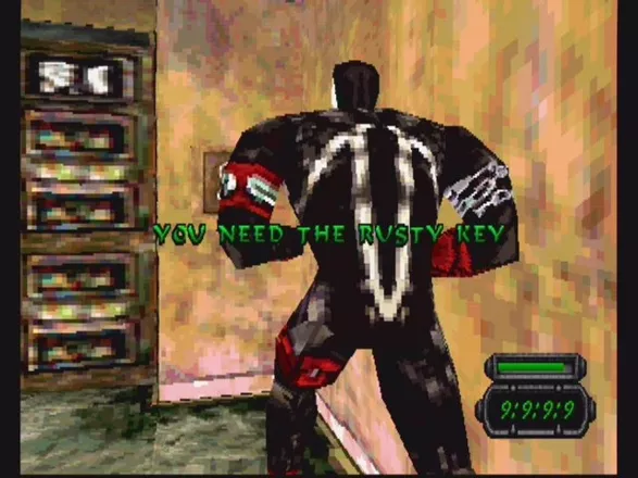 Spawn: The Eternal PlayStation No, you can&#x27;t just beak the door.