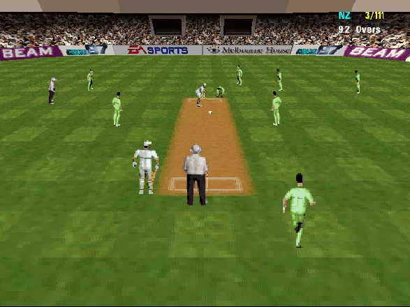 Cricket 97 Windows A screenshot of a bowler