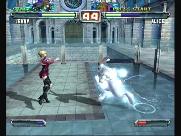 Bloody Roar: Primal Fury GameCube Watch out for a charging rabbit!