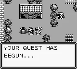 Rolan&#x27;s Curse Game Boy Your quest has begun.