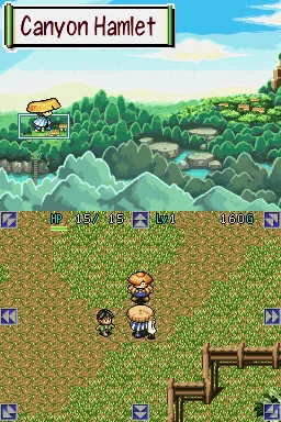 Mystery Dungeon: Shiren the Wanderer Nintendo DS Meeting NPCs.