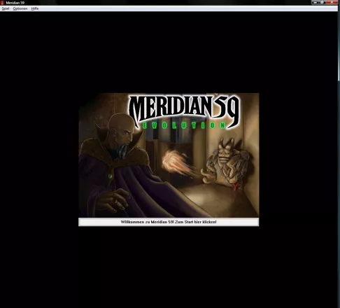 Meridian 59: Evolution Windows Title screen