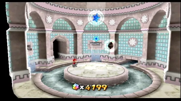 Super Mario Galaxy Wii There are many rooms containing pull stars, each will bring you to different galaxies