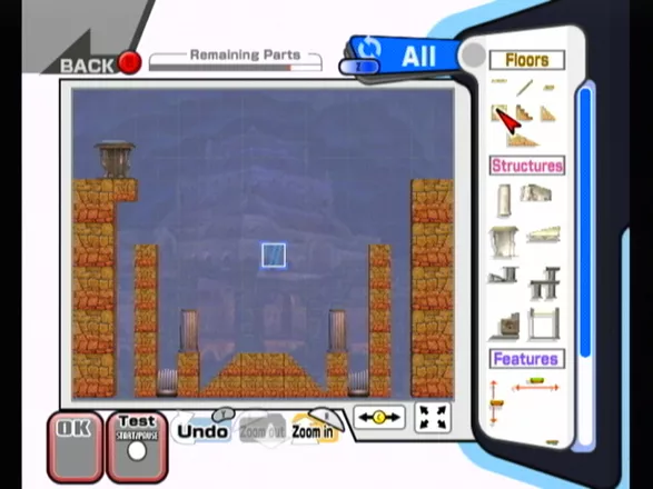 Super Smash Bros. Brawl Wii Stage builder lets you design your own stages.