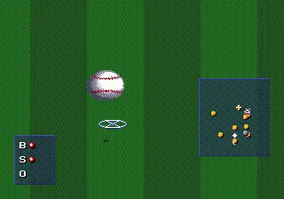 MLBPA Baseball Genesis Line drive