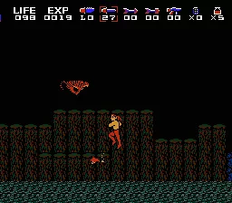 Rambo NES Ok, jump over bee and duck under tiger, got it.