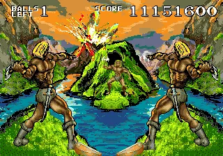 Dragon&#x27;s Revenge Genesis Bonus game complete!