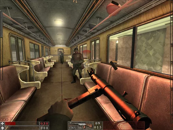The Stalin Subway Windows Fighting inside a carriage