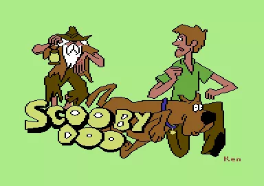 Scooby-Doo Commodore 64 Alternate loading screen