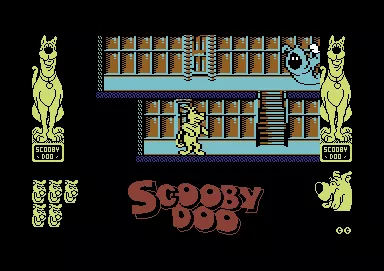 Scooby-Doo Commodore 64 Level 1