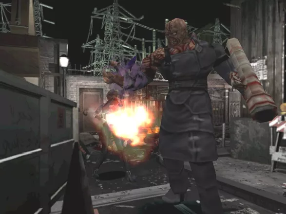 Resident Evil 3: Nemesis Windows Even if Nemesis won&#x27;t respect your authority, he has to respect your grenade launcher