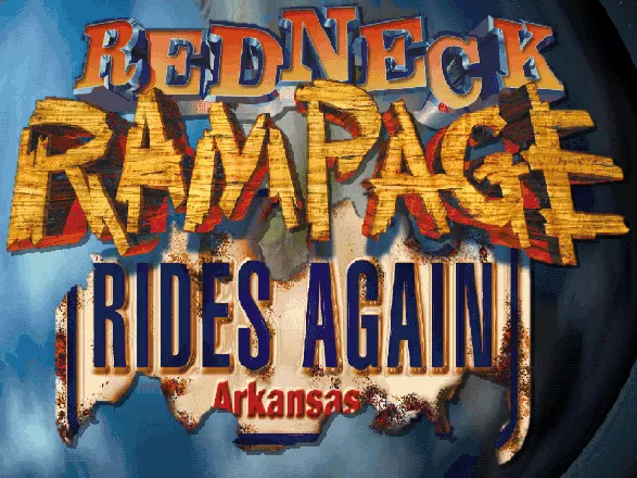 Redneck Rampage Rides Again DOS Title screen