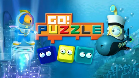 Go! Puzzle PSP Title screen
