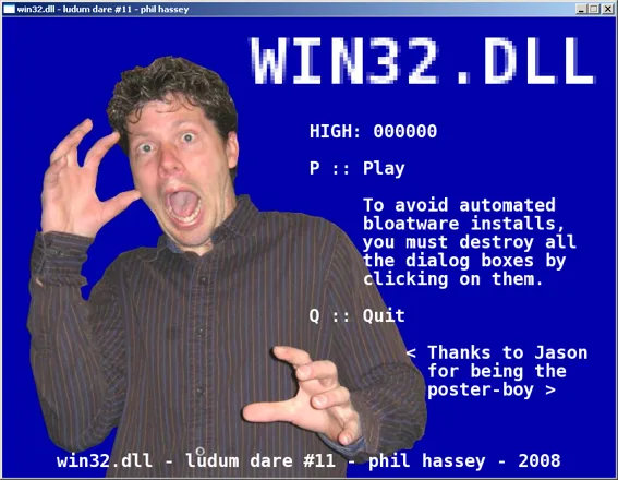 WIN32.DLL Windows Title screen