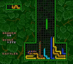 WildSnake SNES Forest background with T grid