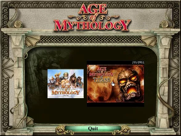 Age of Mythology: Gold Edition Windows The main question in the Gold Edition: What should I play?