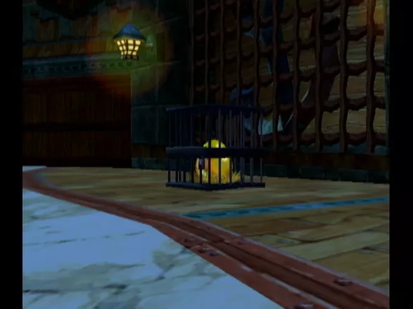Billy Hatcher and the Giant Egg GameCube The isle elder is trapped in that golden egg.