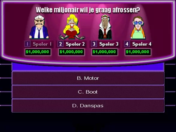 Who Wants to Beat Up a Millionaire Windows Choose the millionaire you want to beat up!