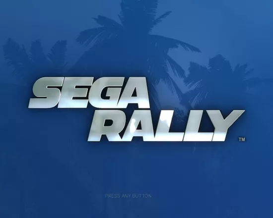 SEGA Rally Revo Windows Title screen