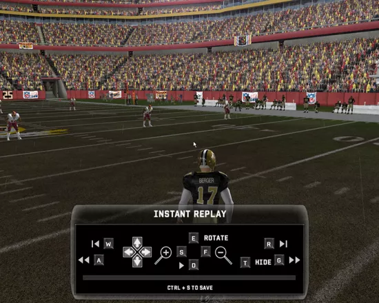 Madden NFL 07 Windows Instant replay mode