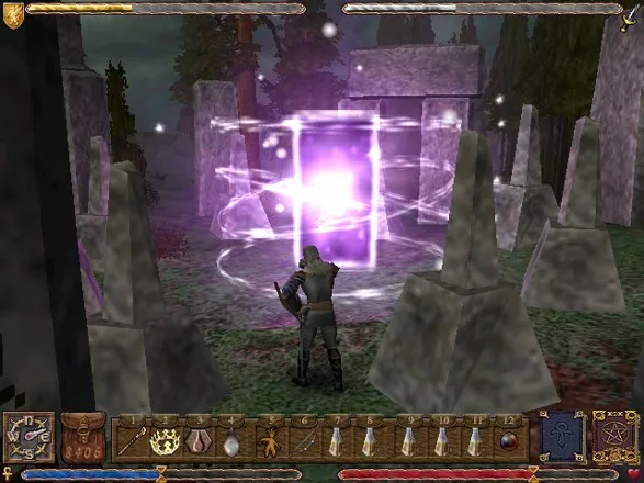 Ultima IX: Ascension Windows About to enter a Moongate