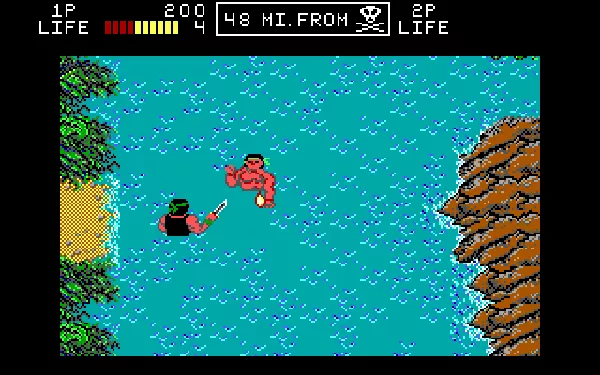 Ikari III: The Rescue DOS Gameplay (EGA)