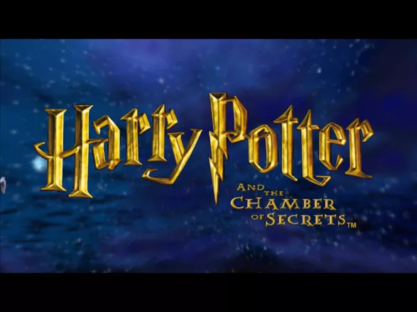 Harry Potter and the Chamber of Secrets Windows Title screen