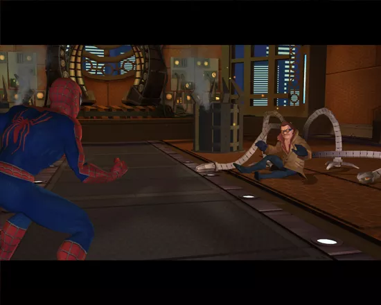 Spider-Man: Friend or Foe Windows Spider-Man has defeated Dr. Octopus.