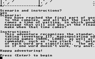Beyond the Tesseract Atari ST Introduction