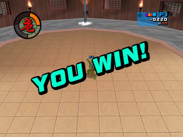 Teenage Mutant Ninja Turtles 2: Battle Nexus Windows ...but you still won it.