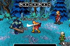 Eragon Game Boy Advance Combat, using a special attack