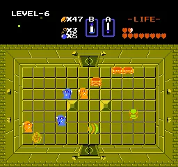 The Legend of Zelda NES The ghostlike wizzrobes can be a real pain to kill. Some of them can teleport, and their attacks do massive damage.
