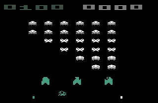 Space Invaders Arcade Atari 2600 I was hit.