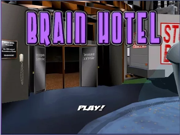 Tales of the Odd: Brain Hotel Windows Title screen