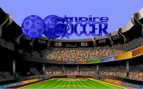 Empire Soccer 94 DOS Title screen