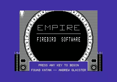 Star Empire Commodore 64 Title screen