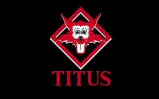 Titus the Fox: To Marrakech and Back Amiga Titus logo
