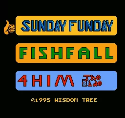 Sunday Funday: The Ride NES Main menu