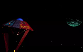 Star Crusader DOS Intro: back to the mothership
