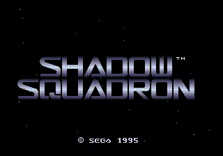 Shadow Squadron SEGA 32X Title Screen