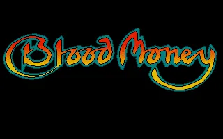 Blood Money Atari ST Title screen