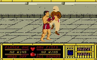 Bangkok Knights Atari ST Fighting in a different setting